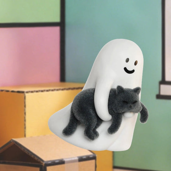 Fluffy British Blue - GHODY BEHOLD MY CAT Series by 52Toys