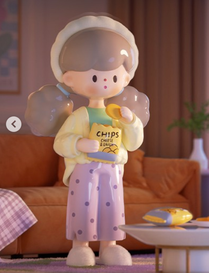 Eating Chips - Molinta Minor Holiday Series by Finding Unicorn