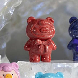 Red Agate - LuLu the Piggy Teddy MINI Series by Toyzero+