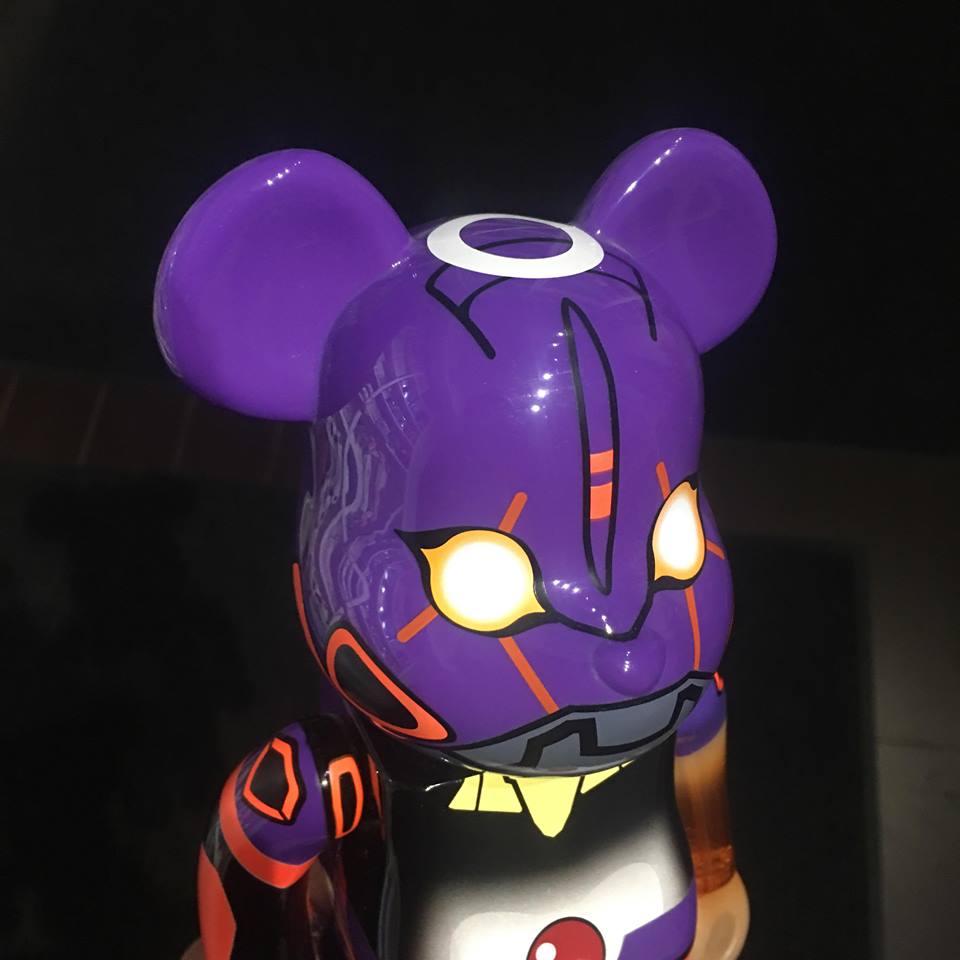 Evangelion First Unit EVA-01 Awakening 400% Bearbrick