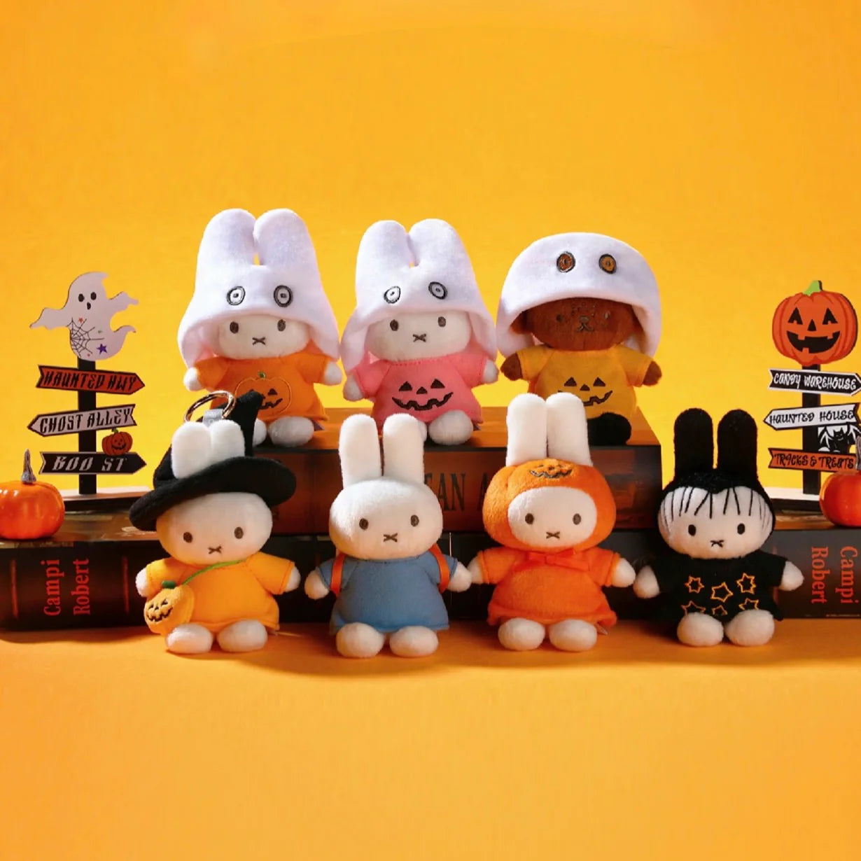Miffy Halloween Plush Keychain Series Blind Box by Vipo - Mindzai