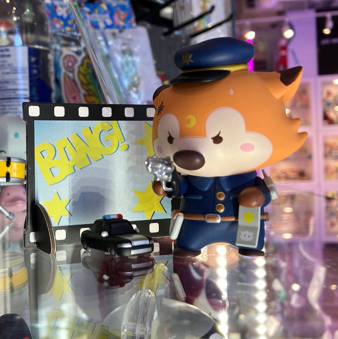 Gangster Film Goobi - Goobi the Kid Fox Foxford Movies Studio by POP MART