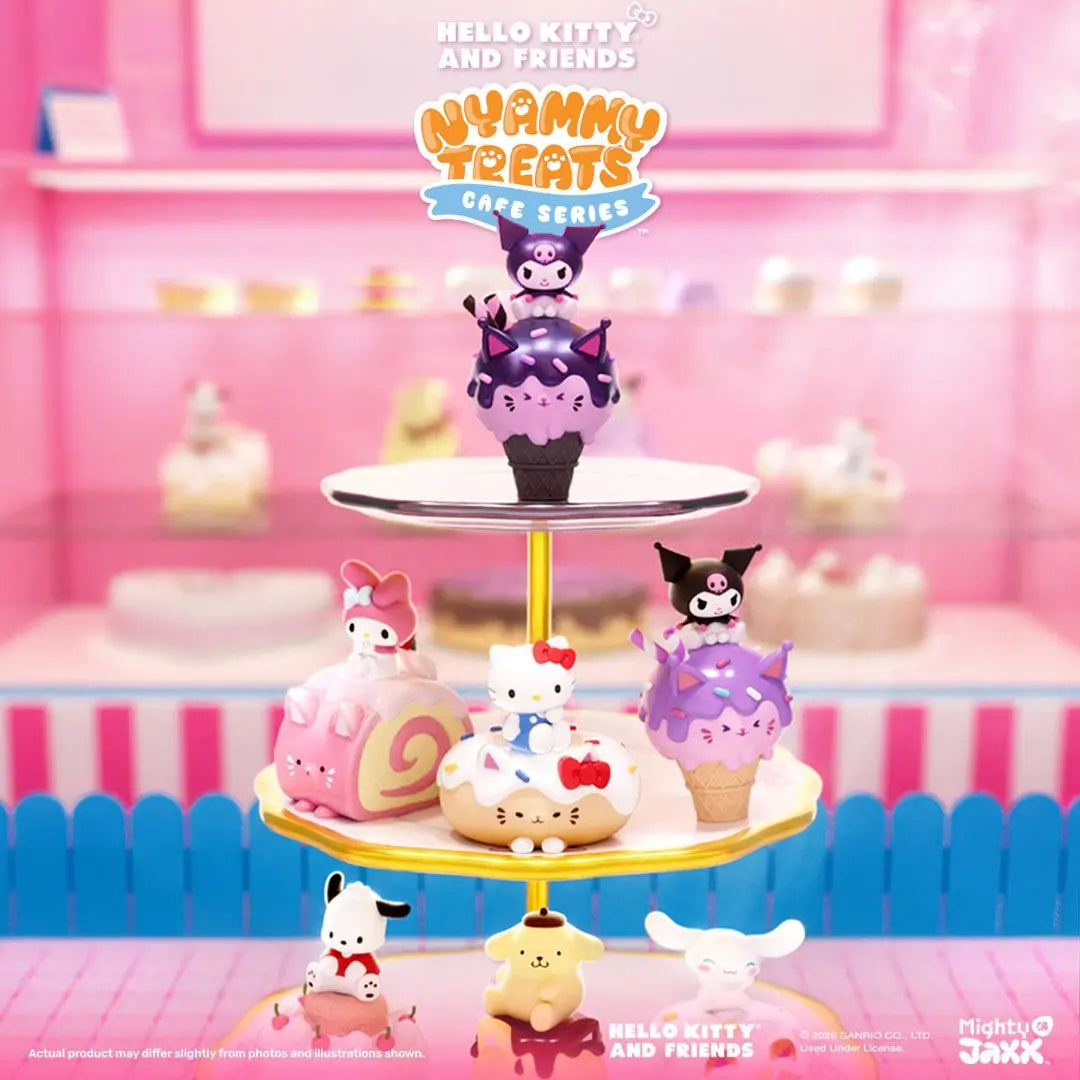 Nyammy Treats Sanrio Hello Kitty and Friends Cafe Series Blind Box by Mighty Jaxx