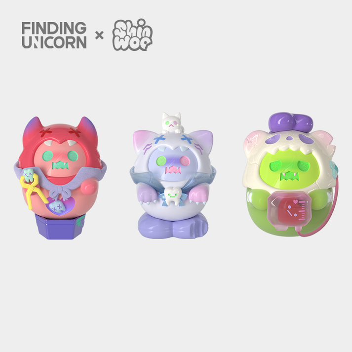 ShinWoo Ghost Bear Vampire Candy Shop Series Blind Box by Finding Unicorn