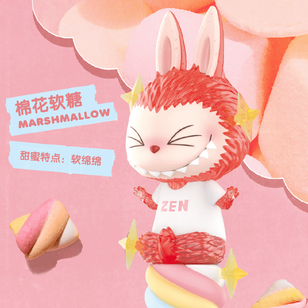 Marshmallow - The Monsters  Candy  x POP MART