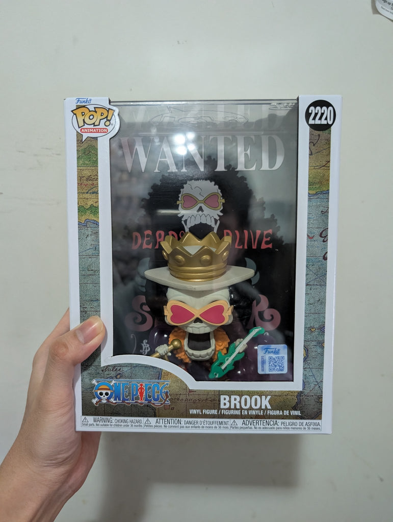 Funko POP! One Piece - Brook (Wanted Poster) #2220 Pop Vinyl