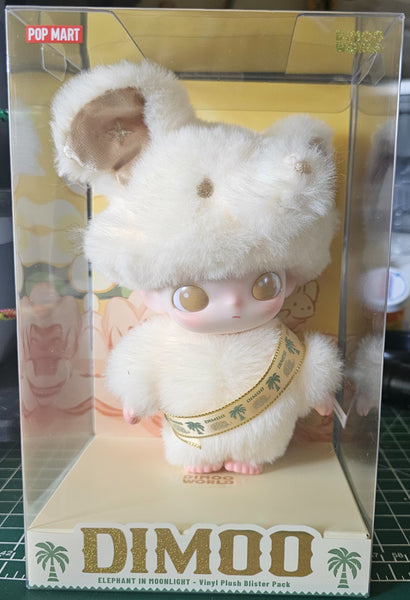 て*ぃ様 DIMOO ELEPHANT IN MOONLIGHTキーホルダー付き POP MART DIMOO ELEPHANT IN MOONLIGHT Vinyl Plush Blister Pack
