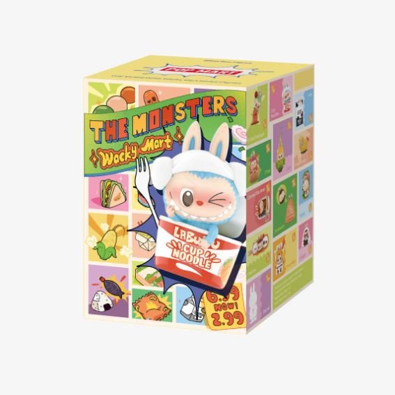 LABUBU Wacky Martシリーズ Labubu The Monsters Wacky Mart Figure Series - Single Blind Box by