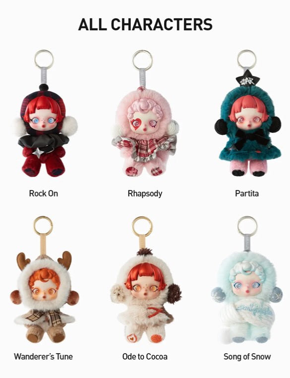 SKULLPANDA Winter Symphony Series Plush Blind Box by POP MART