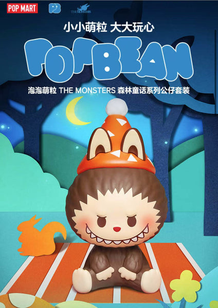 ✨中国限定✨ POPMART ForestFairyTaleDuckLabubu POP BEAN THE MONSTERS Forest Fairy Tale Set - Labubu Waiting For
