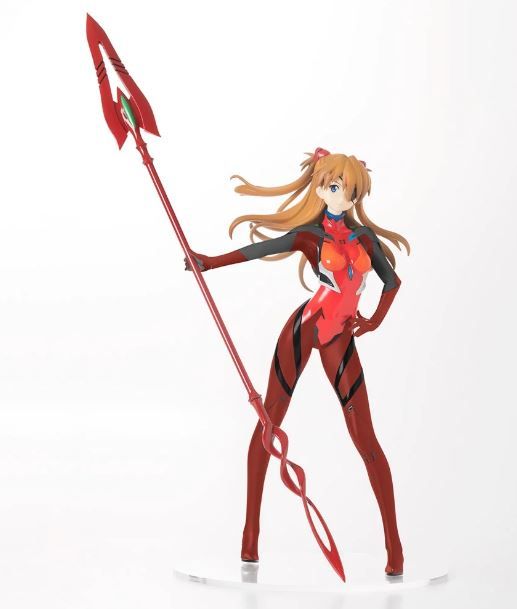 Evangelion Special Premium Asuka Langley Figure with The Spear of Cassius - 4