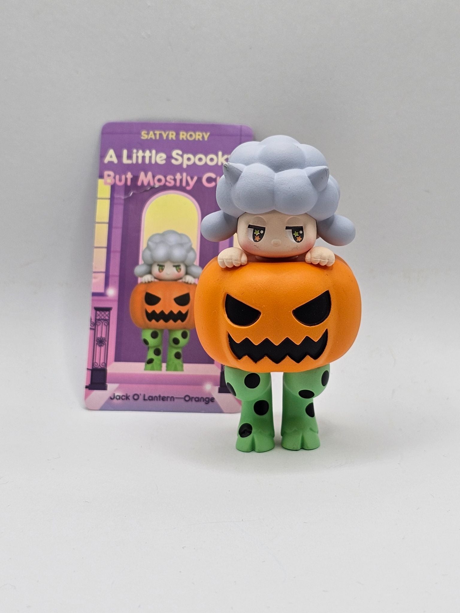 Jack o-Lantern (Orange) Satyr Rory - A Little Spooky But Mostly Cute Series - Popmart - 1
