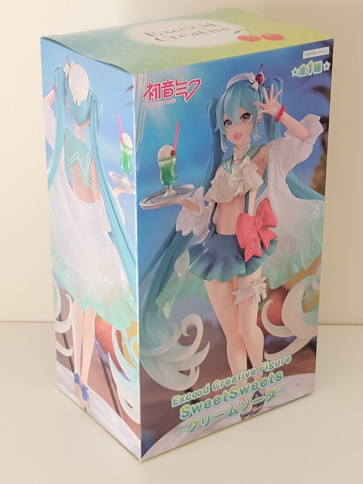 Hatsune Miku Exceed Creative Figure - Melon Soda Float by FuRyu - 4