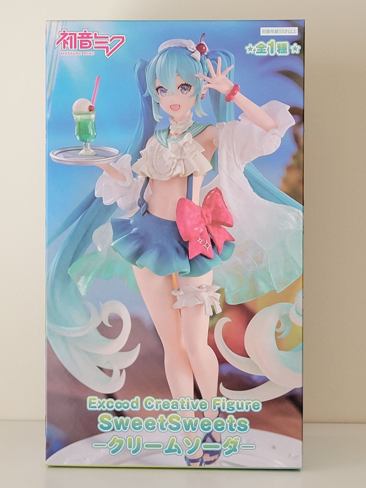 Hatsune Miku Exceed Creative Figure - Melon Soda Float by FuRyu - 2
