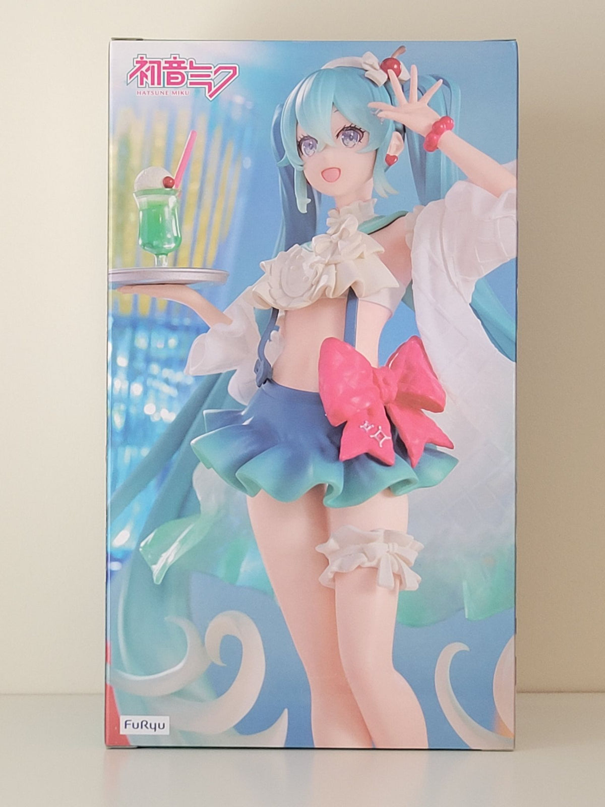 Hatsune Miku Exceed Creative Figure - Melon Soda Float by FuRyu - 1