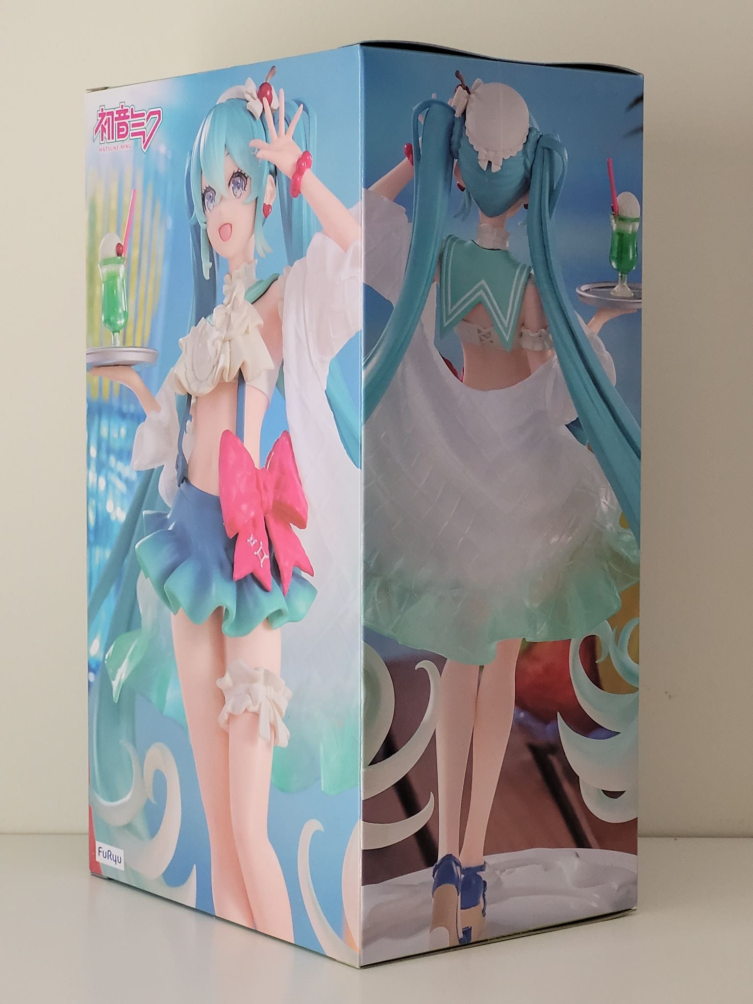 Hatsune Miku Exceed Creative Figure - Melon Soda Float by FuRyu - 6