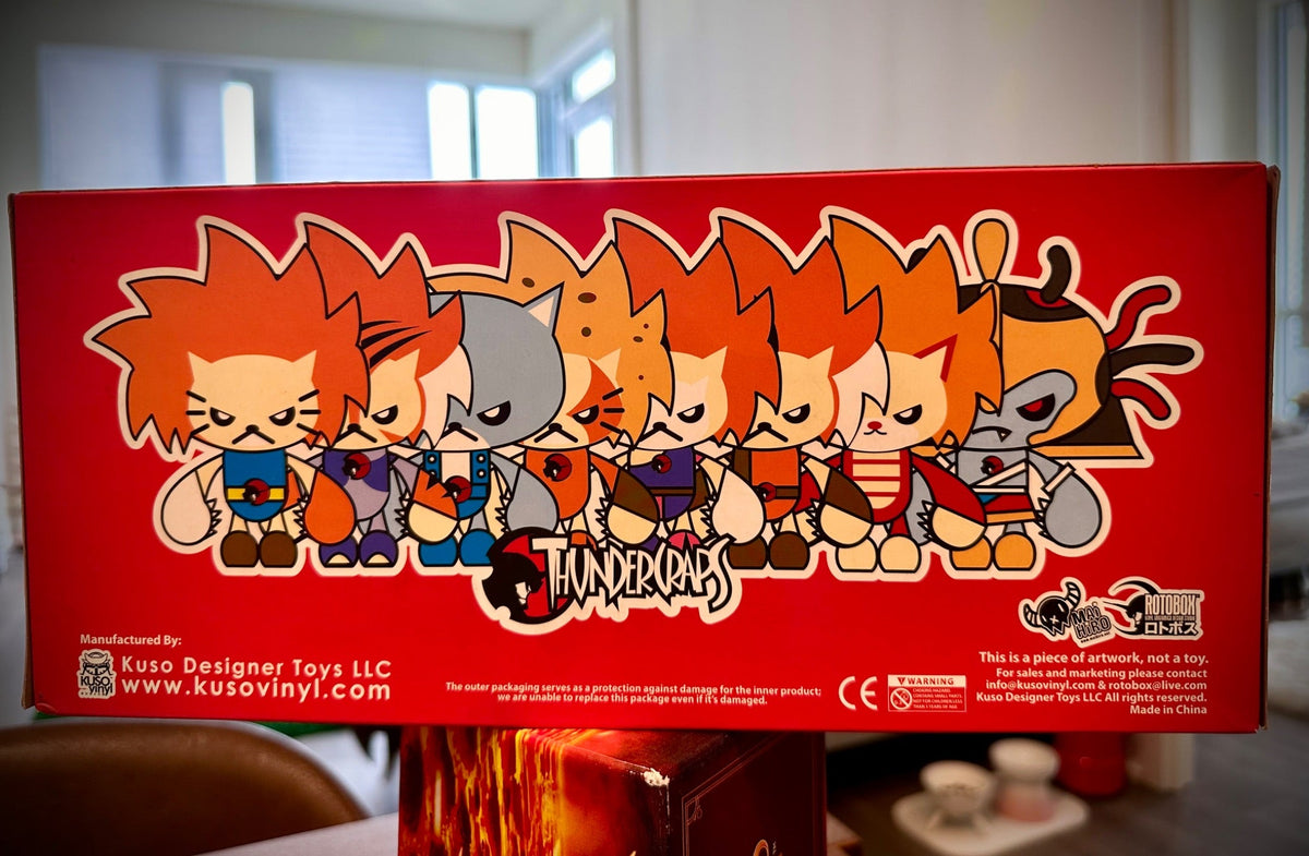 New in box Kuso Vinyl x Rotobox Anime Expo 2012 Thunderclaps figures x 3 - 2
