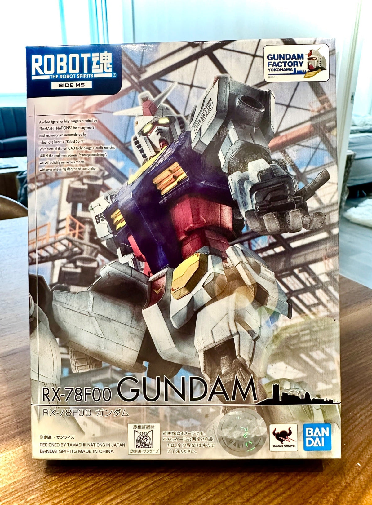 New GUNDAM FACTORY YOKOHAMA Limited Robot Spirits [SIDE MS] RX-78F00 BANDAI Tamashii - 1