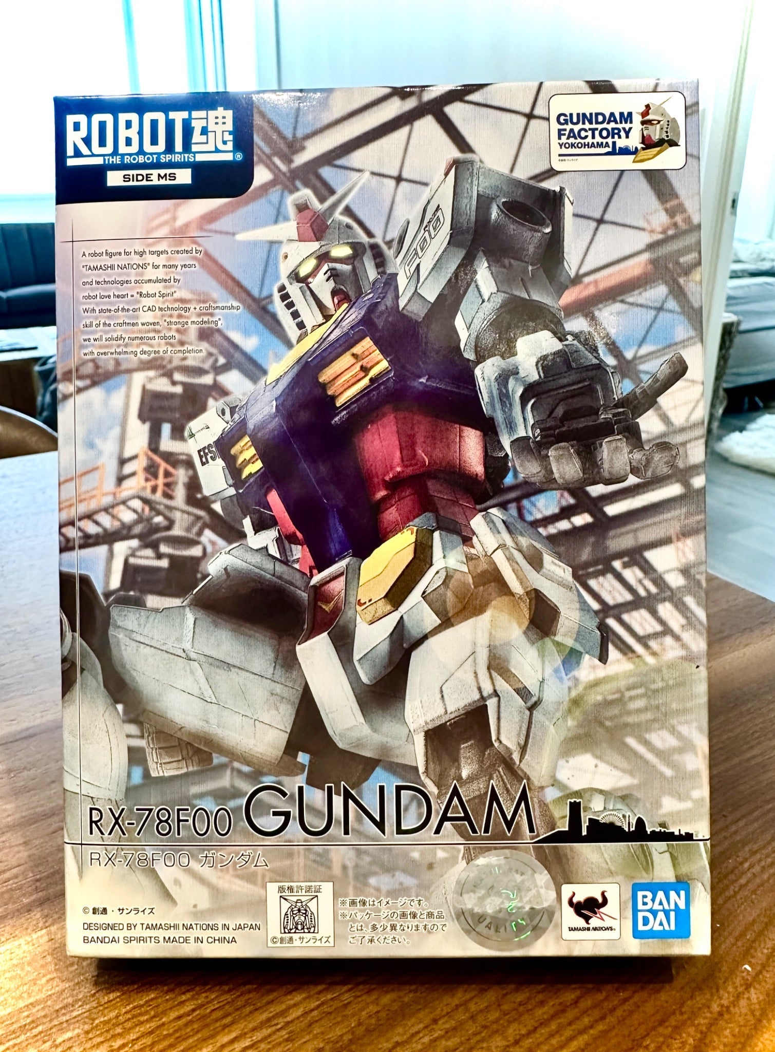 New GUNDAM FACTORY YOKOHAMA Limited Robot Spirits [SIDE MS] RX-78F00 BANDAI Tamashii - 1