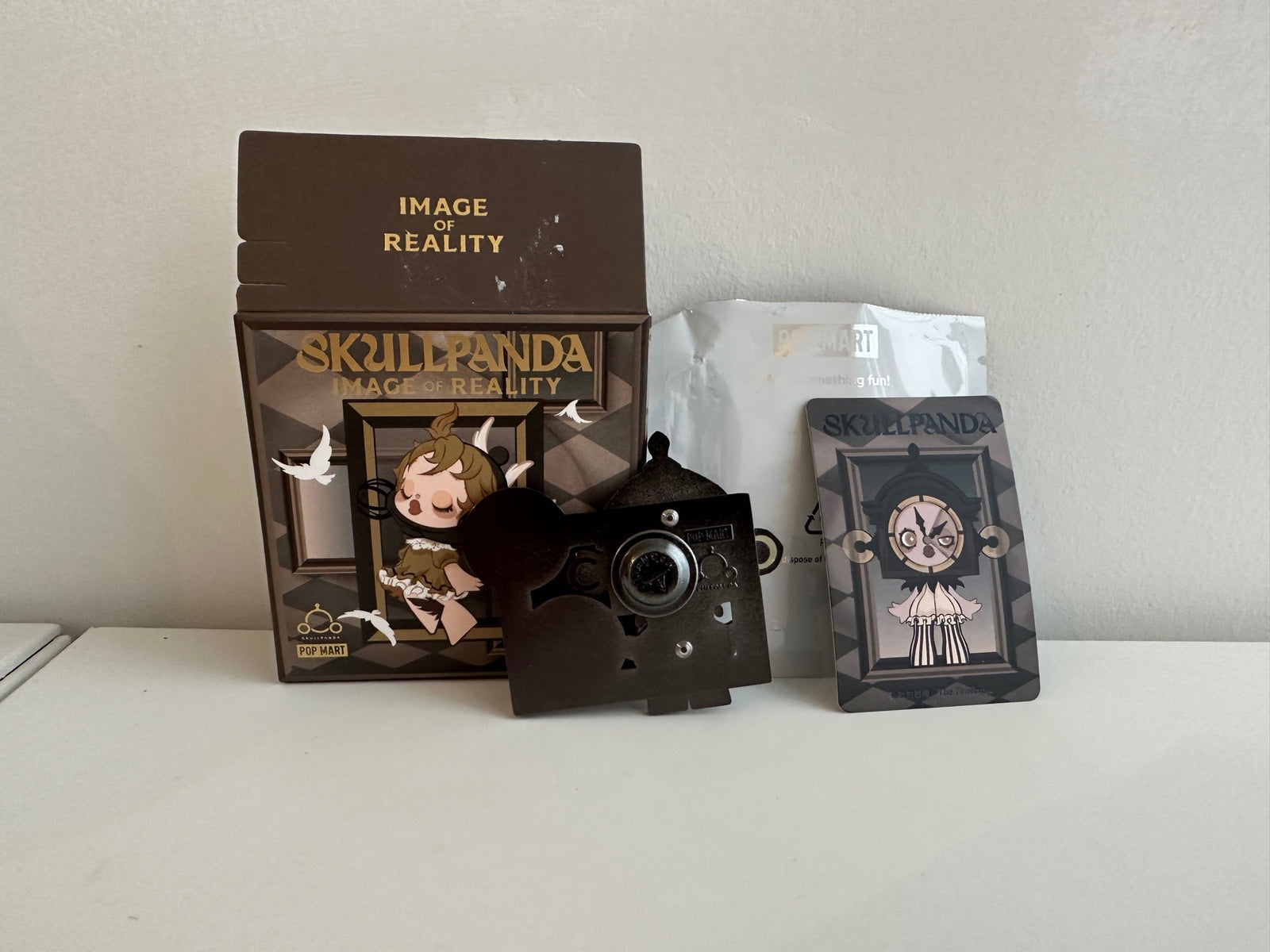 The Timelapse - SKULLPANDA Image Of Reality Series-Badge by POP MART - 1