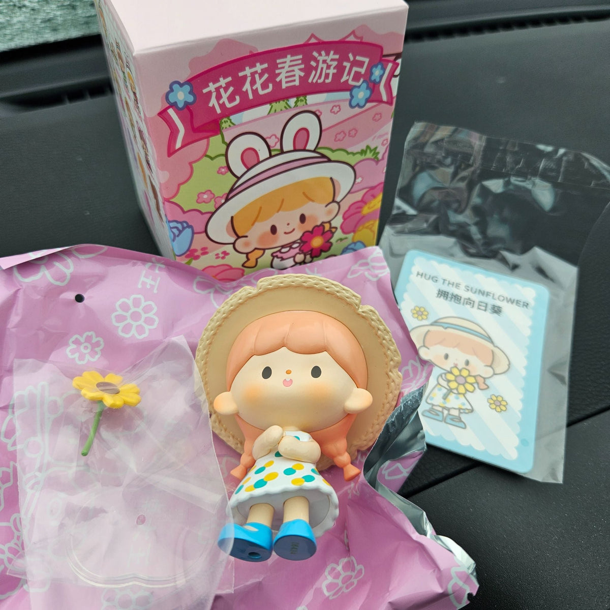 Hug the sunflower - Zzoton Molinta Flower Series - Finding Unicorn - 1