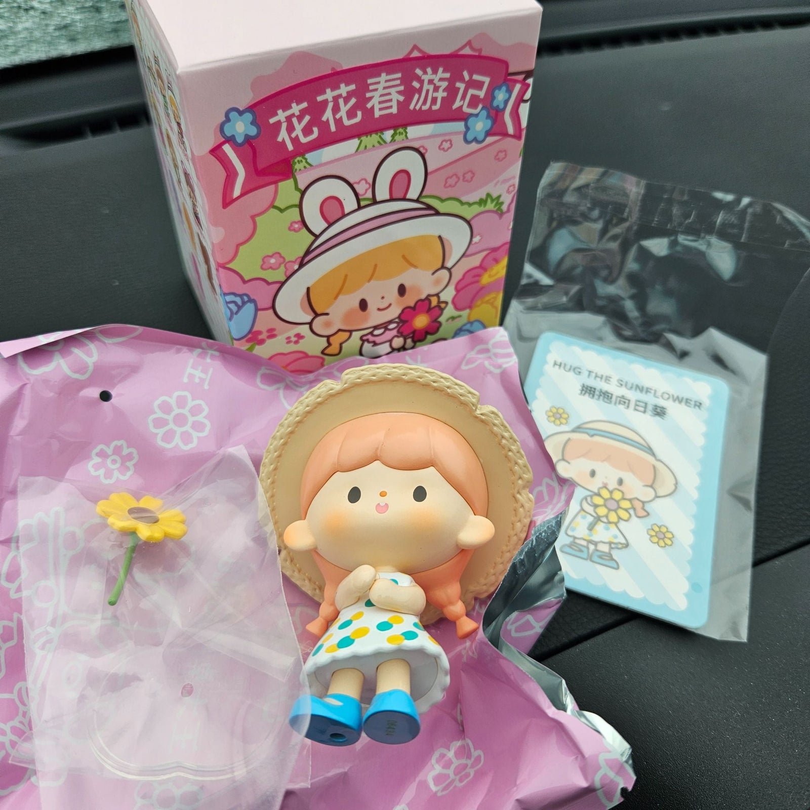 Hug the sunflower - Zzoton Molinta Flower Series - Finding Unicorn - 1