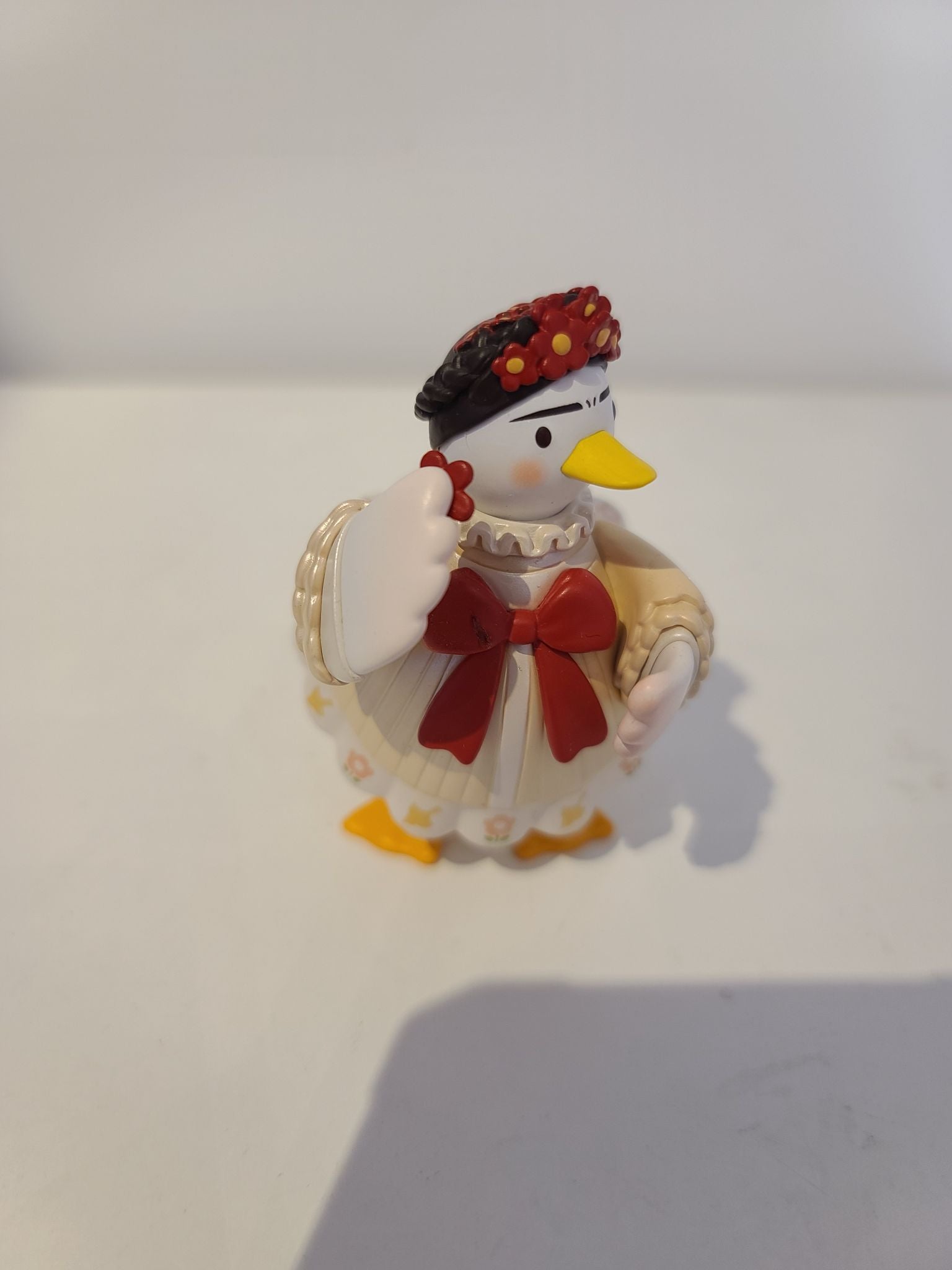 Duck pampering herself - 1