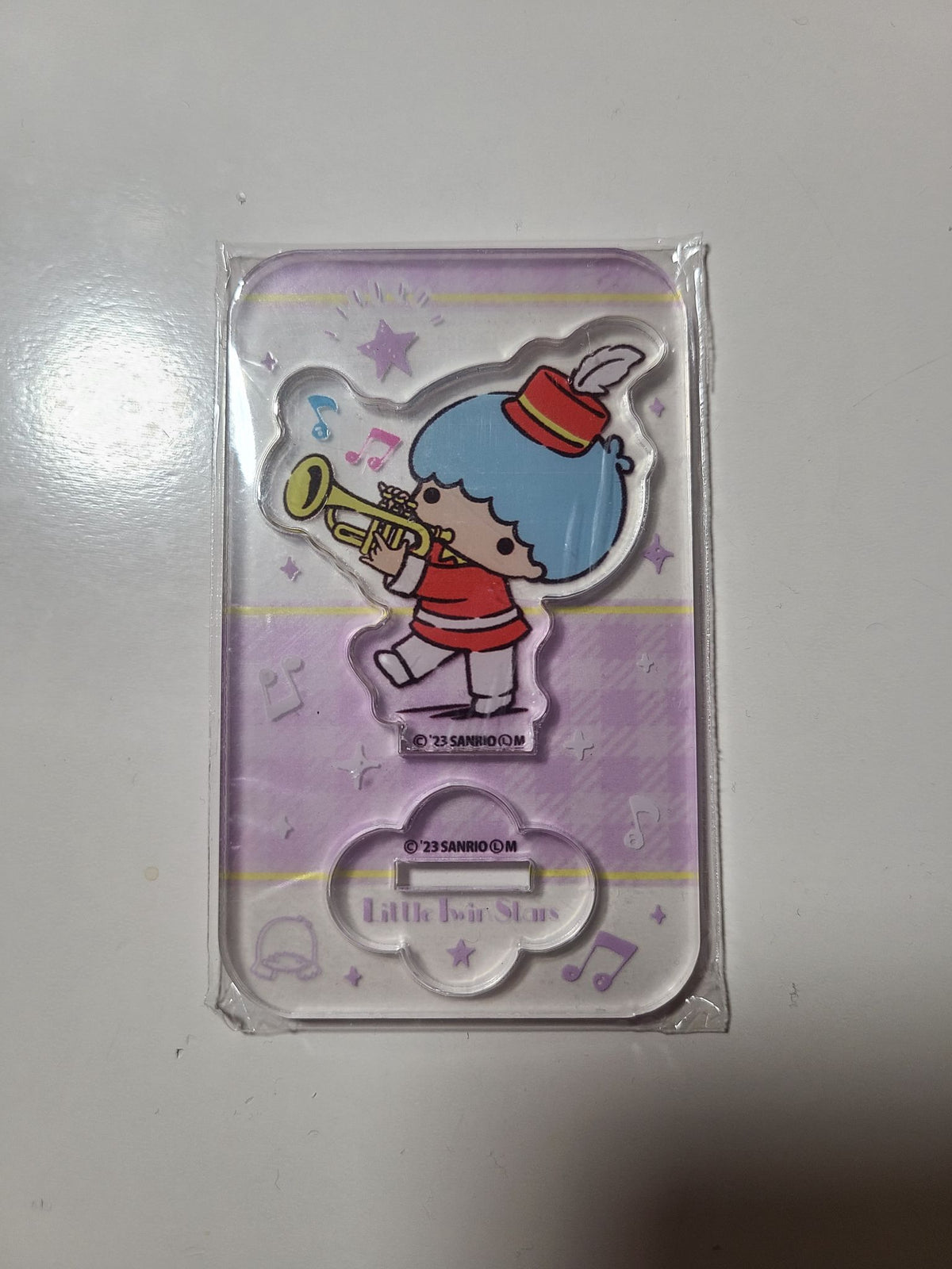 Kiki (Little Twin Stars) - Sanrio Characters Let&#39;s Cheering Acrylic Stand by F Toys Confect - 1