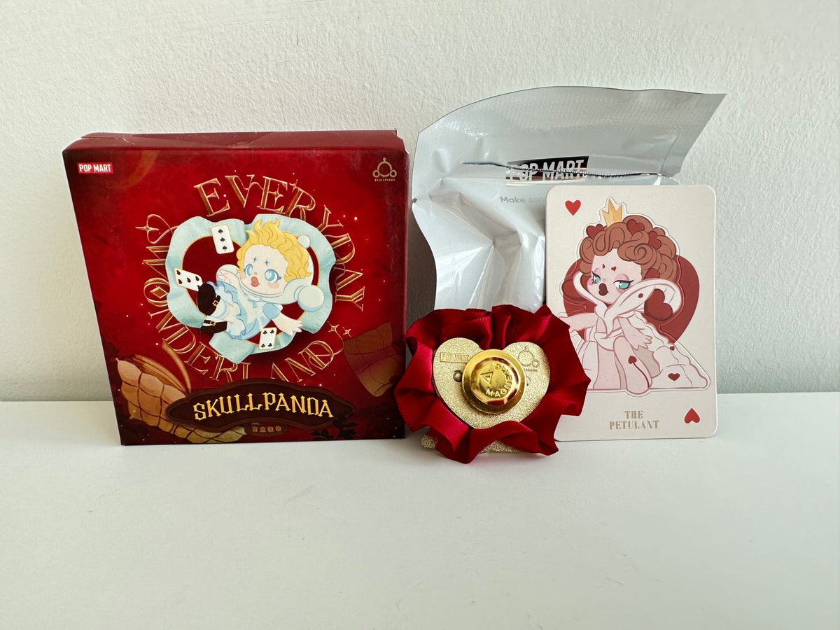 The Petulant- Skullpanda Everyday Wonderland Series Badges by POP MART - 2