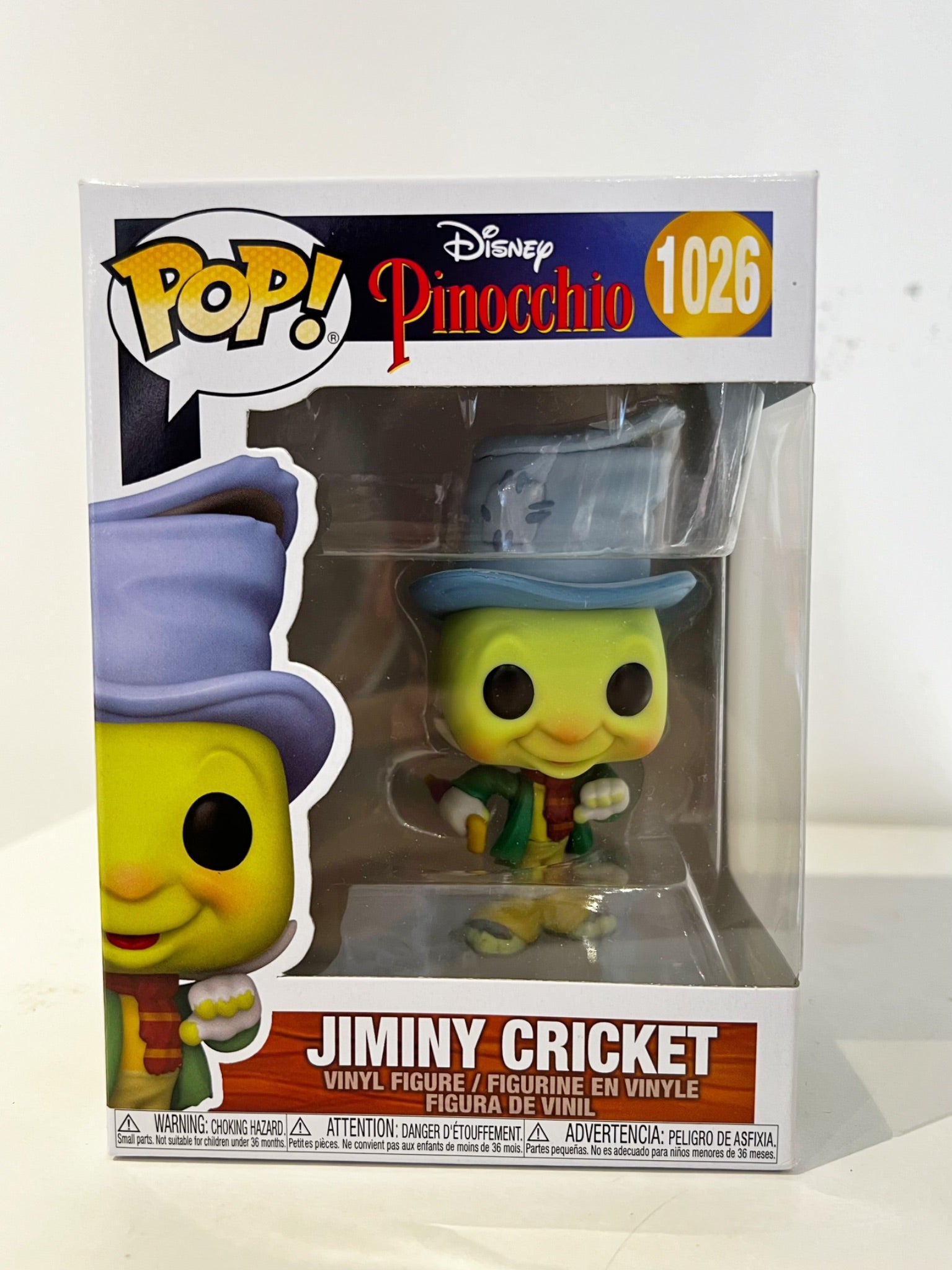 Disney Pinocchio - Jiminy Cricket 1026 by POP! - 1