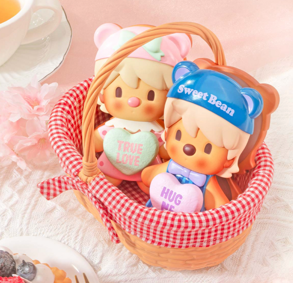 ※購入不可※【むしぱん】Sweet Pea Bフープ Sweet Bean Cookie Basket Figurine by POP MART - Mindzai Toy Shop