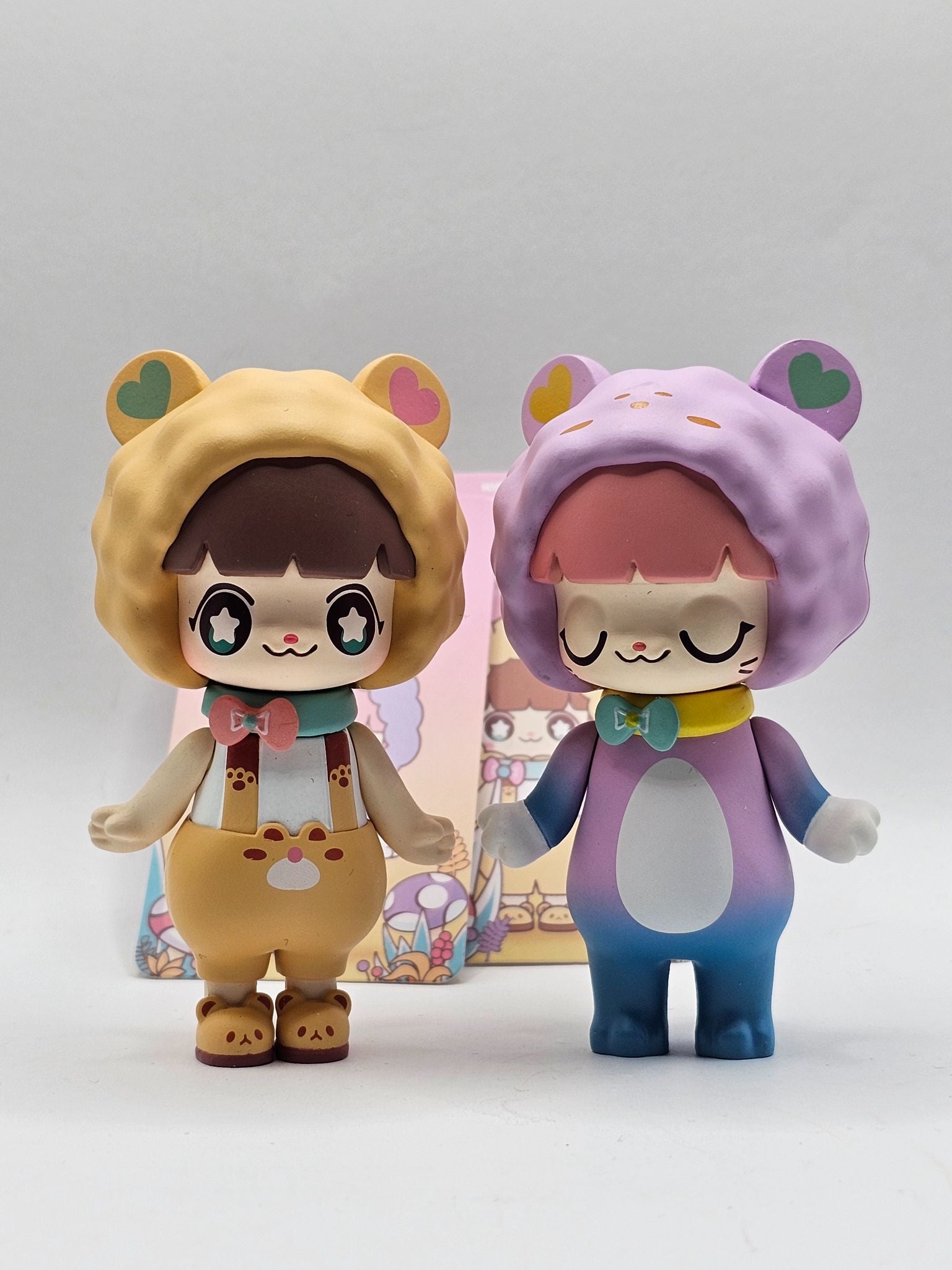 Kimmy & Miki Bear - Set of 2 - Kimmy & Miki Animal Series 1 - 52TOYS - 1