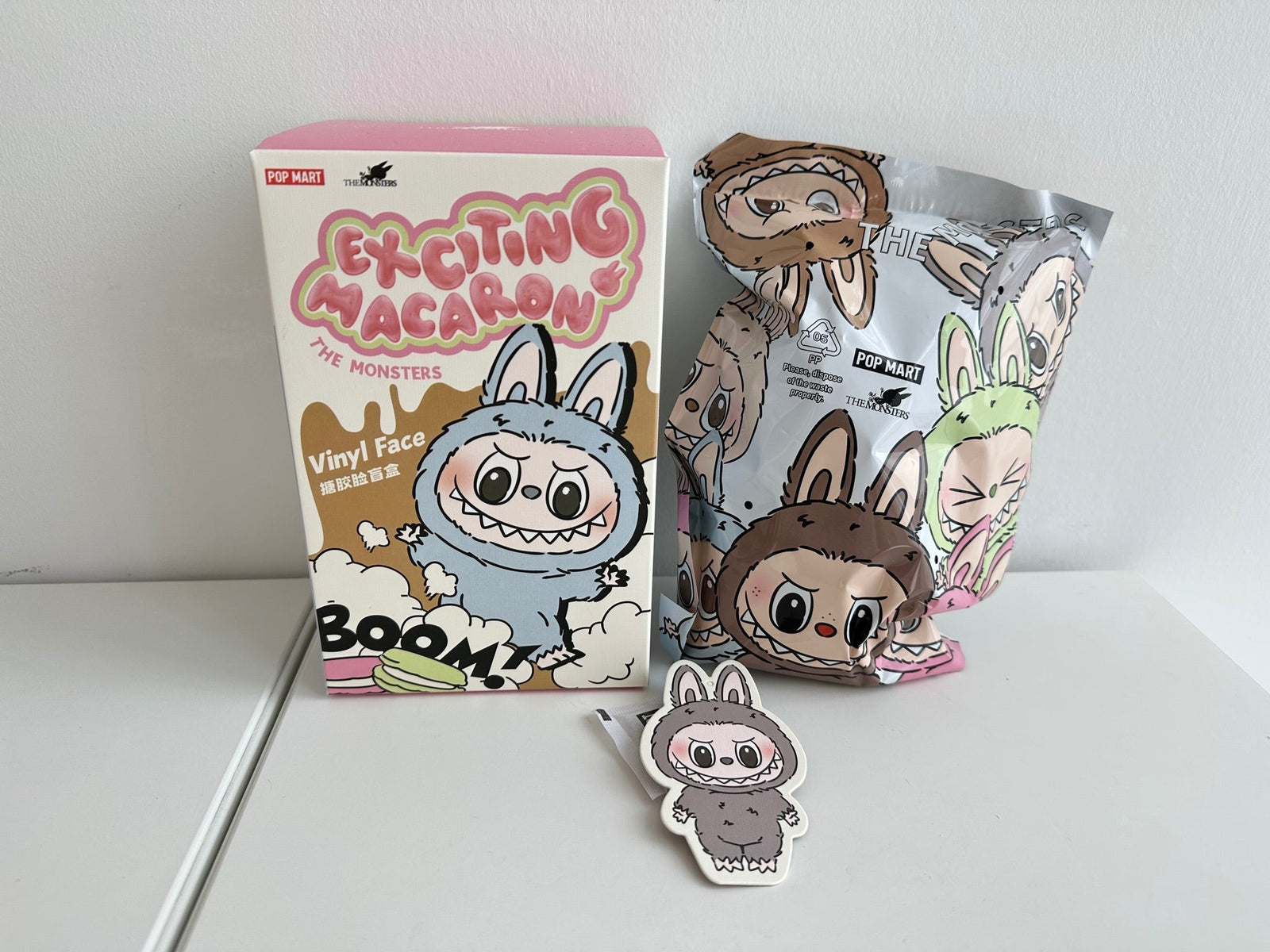 Popmart THE MONSTERS Macaron Labubu10セット POP MART THE MONSTERS LABUBU Tasty Macarons Vinyl Face Blind Box
