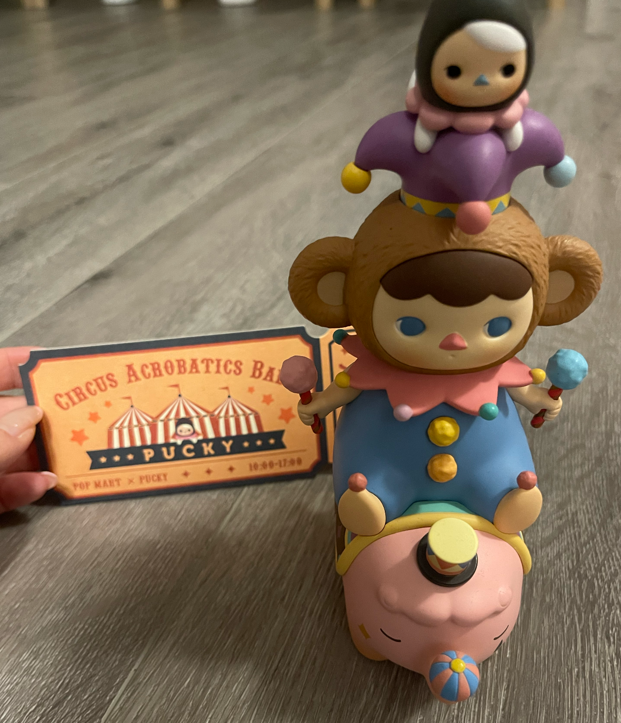 Pucky Circus Acrobatics Baby - Popmart - 1