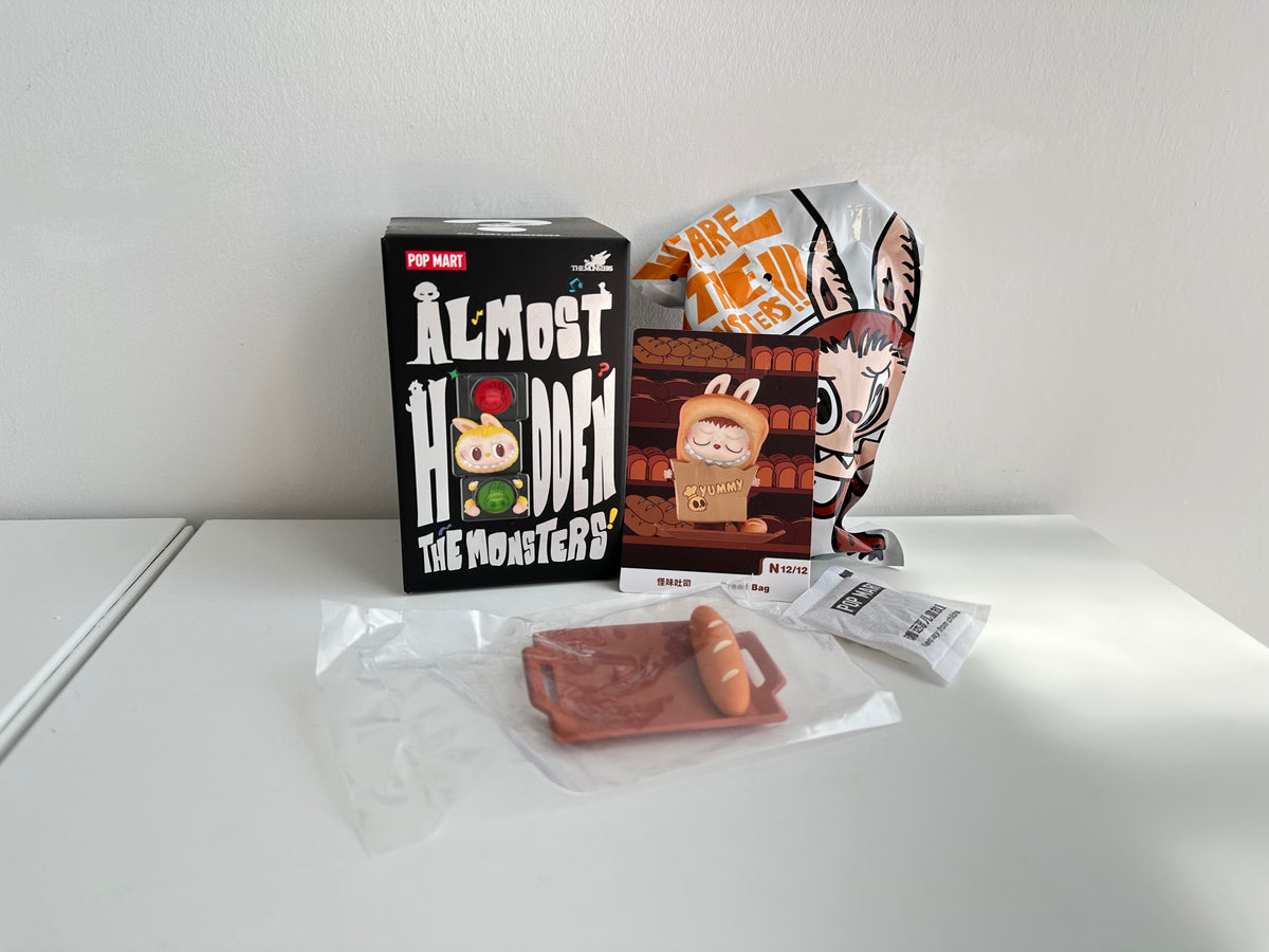 Bread Labubu Bread Bag - Labubu The Monsters Almost Hidden Series by POP MART ...
