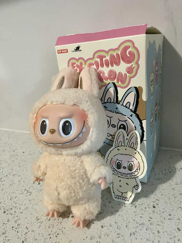 Soymilk Labubu - THE MONSTERS Exciting Macarons Vinyl Face Blind