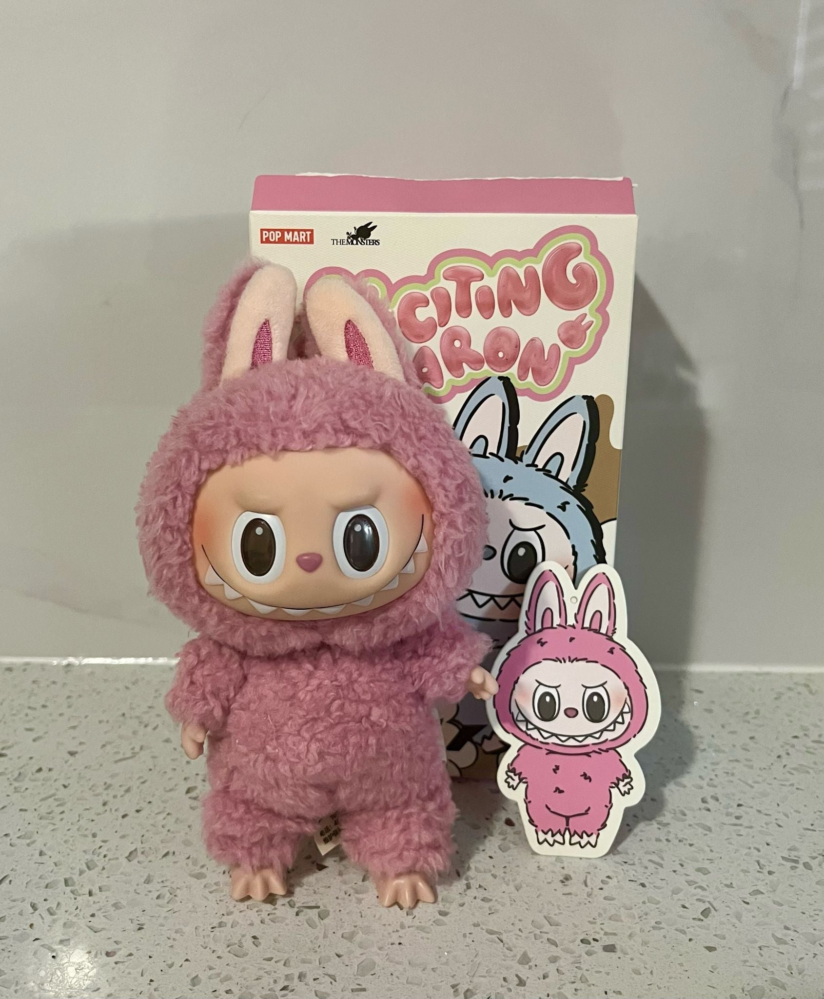 Lychee Berry Labubu - THE MONSTERS Exciting Macarons Vinyl Face