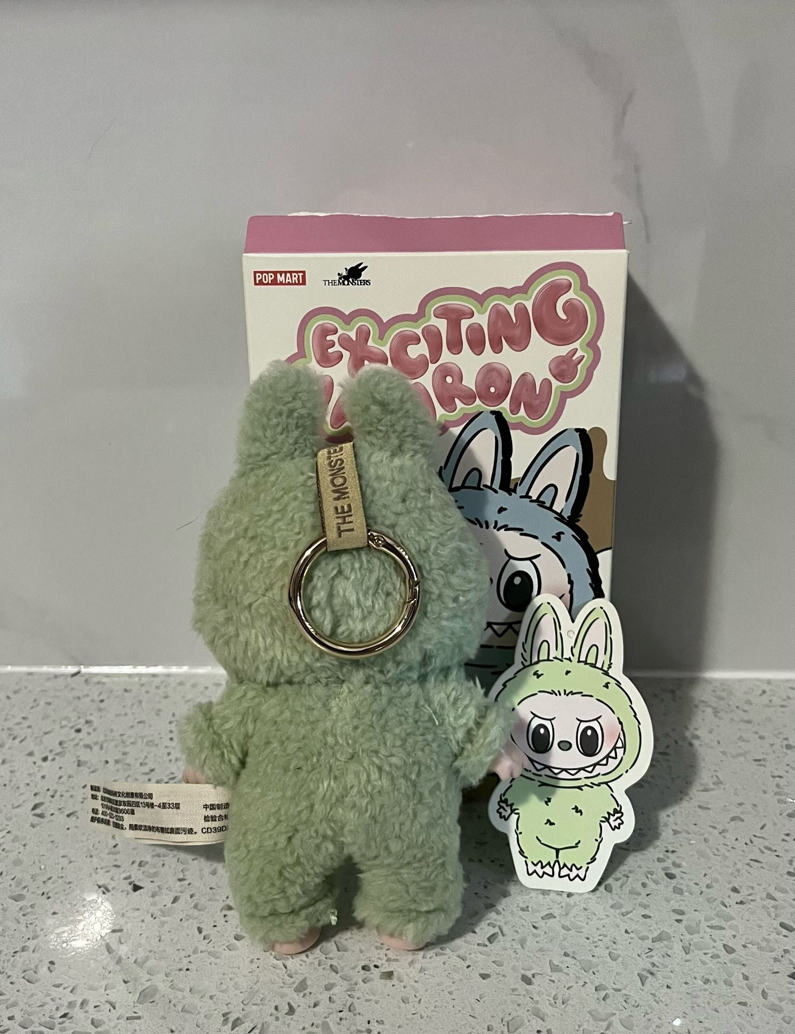 Green Grape Labubu - THE MONSTERS Exciting Macarons Vinyl Face