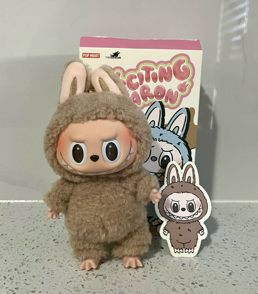 Toffee Labubu - THE MONSTERS Exciting Macarons Vinyl Face Blind