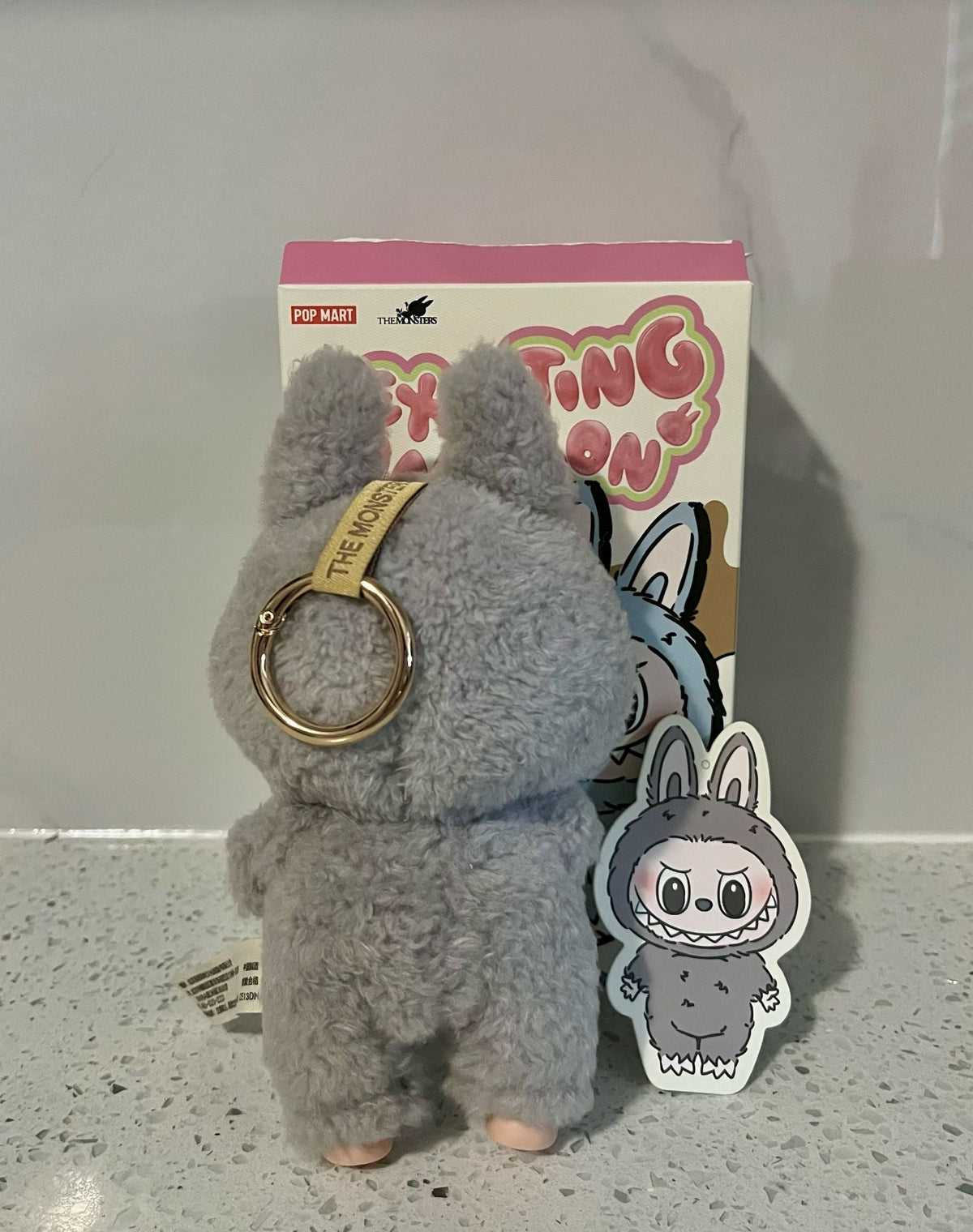 Sesame Bean Labubu - THE MONSTERS Exciting Macarons Vinyl Face Blind Box - POP MART - 2