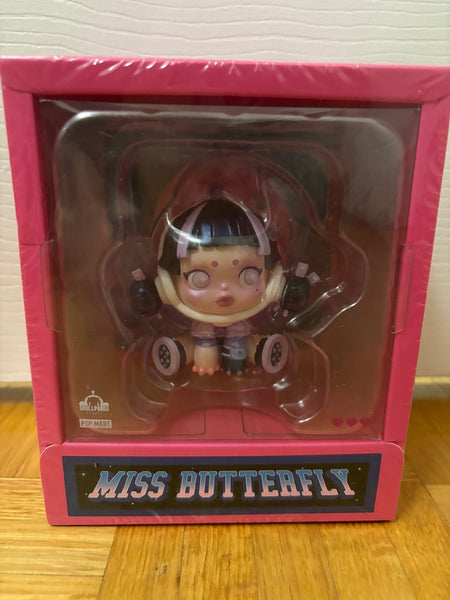 POPMART SKULLPANDA miss butterfly 海外限定品 Skullpanda MISS BUTTERFLY Art Toy Figurine Limited edition – TOYSEZ