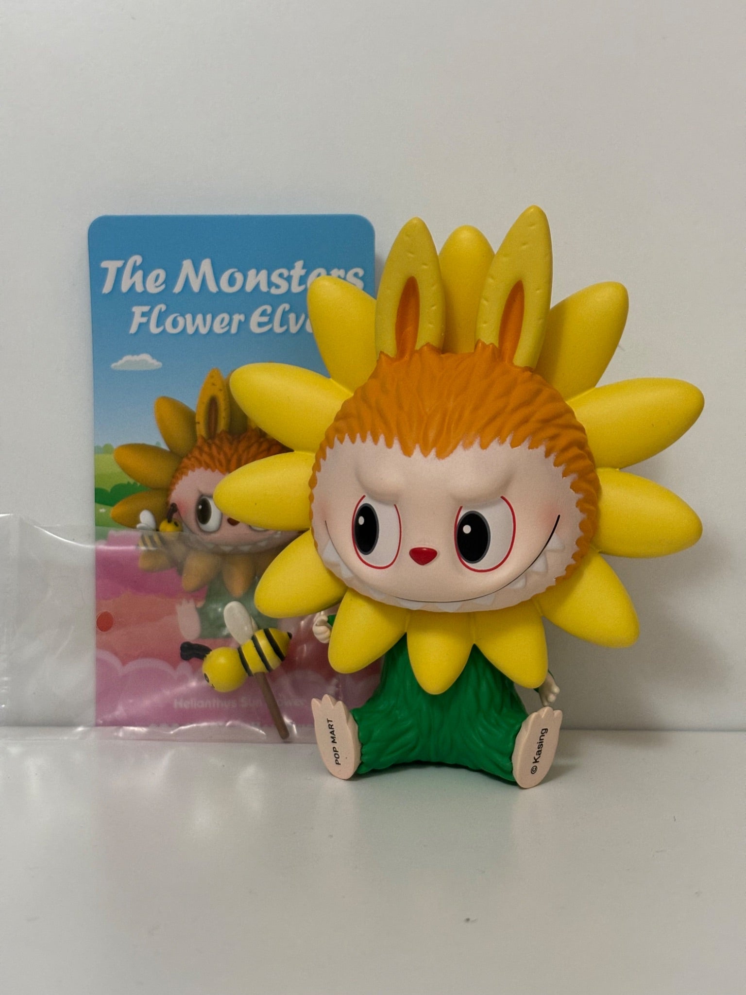 Popmart The Monsters Flower Elves - Labubu Sunflower - Mindzai Toy