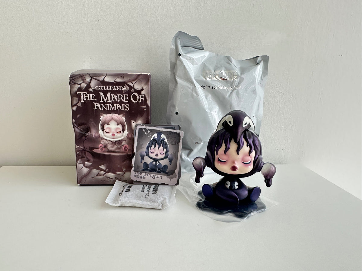 The penguin - Skullpanda The Mare of Animals Series by POP MART - 2