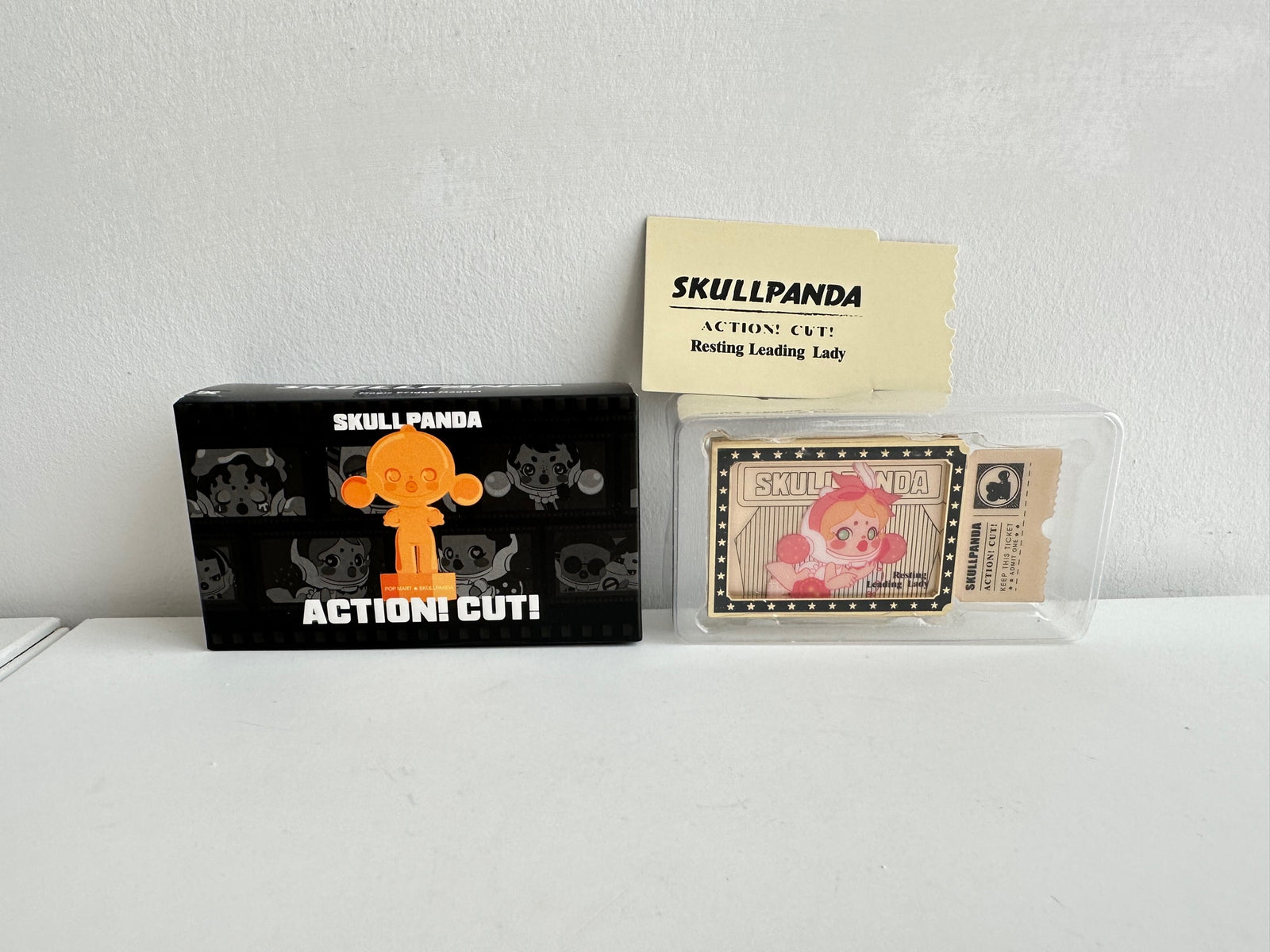 Resting Leading Lady - SKULLPANDA Action! Cut! Fridge Magnet Series by POP MART - 1