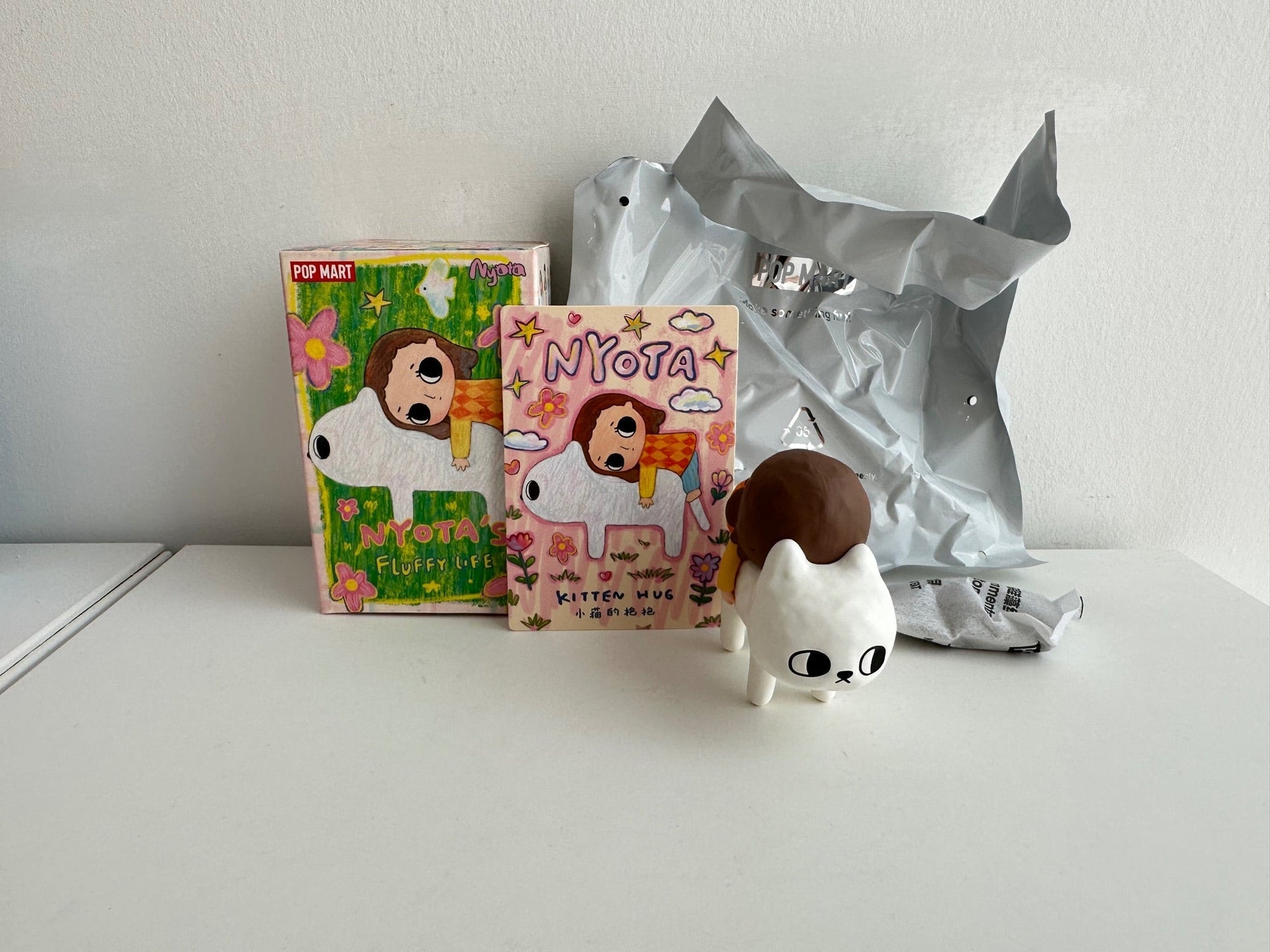 KITTEN HUG - Nyota's Fluffy Life Series Figures by POP MART