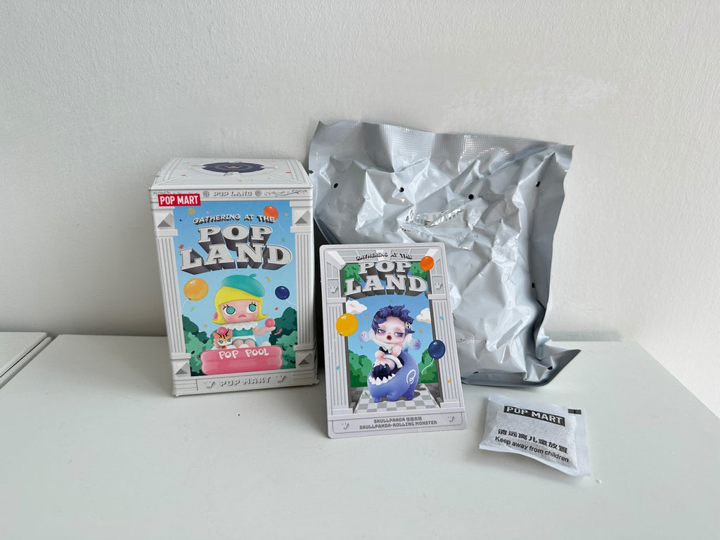SKULLPANDA ROLLING MONSTER - Gathering At The POP LAND BY POP MART