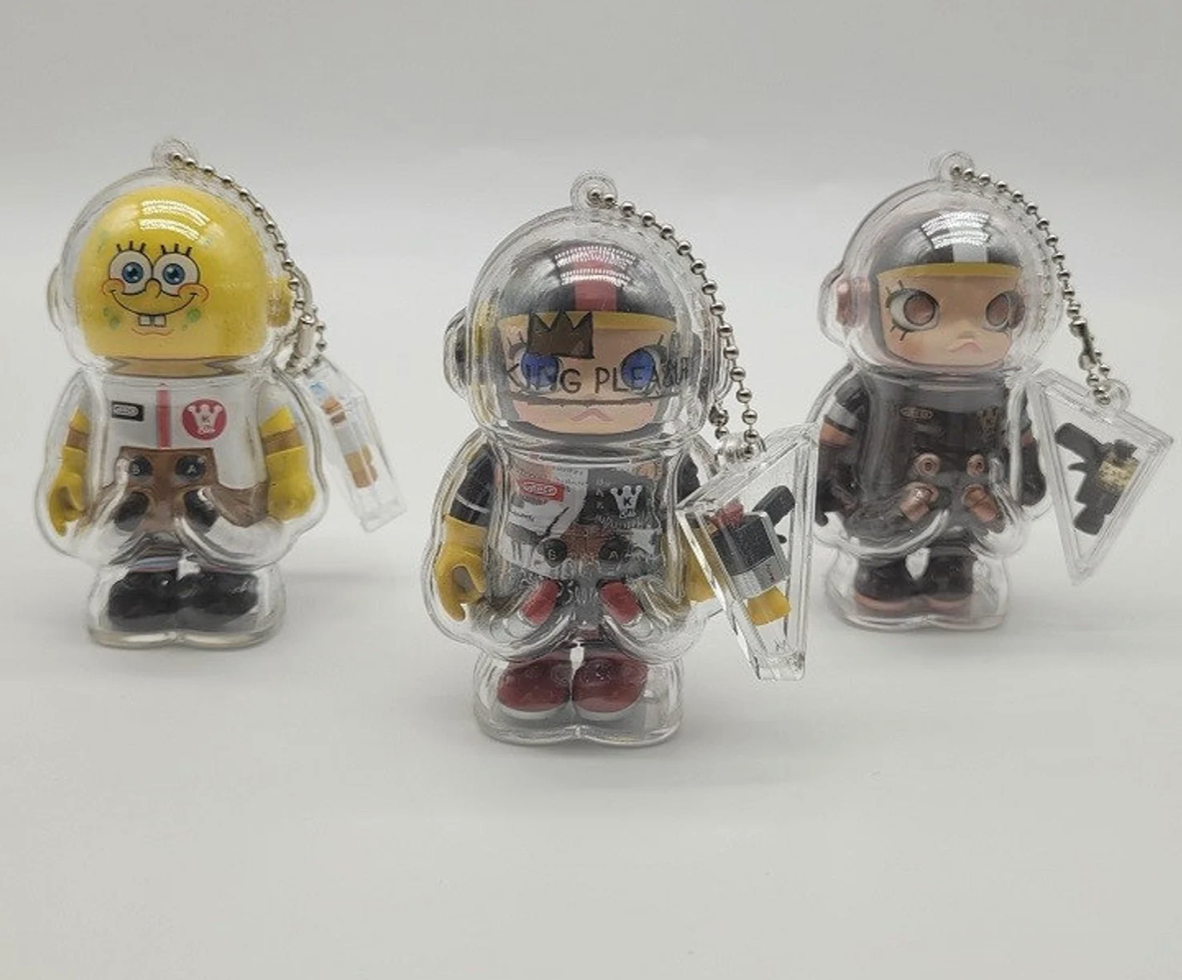 MEGA SPACE MOLLY 100% Series Carry-on Clear Case - Mindzai Toy Shop