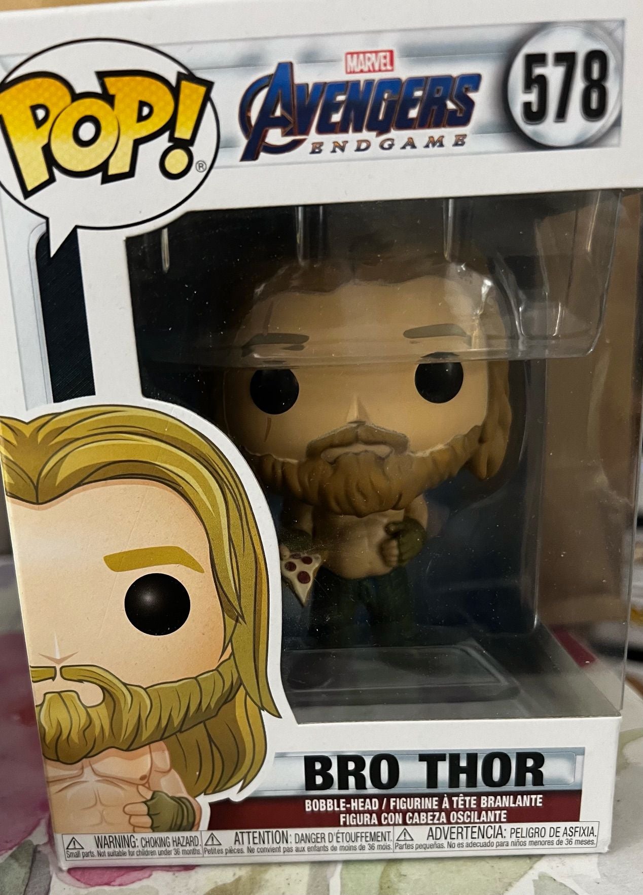 #578 Bro Thor with Pizza - Marvel Avengers Endgame - Funko Pop - 1
