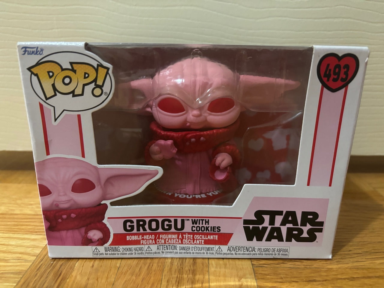 Funko Pop - Grogu with cookies (valentines) - 1