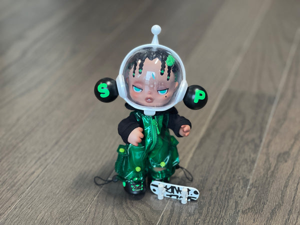 Skullpanda OOTD THE WILD GREEN FIGURINE - Mindzai Toy Shop